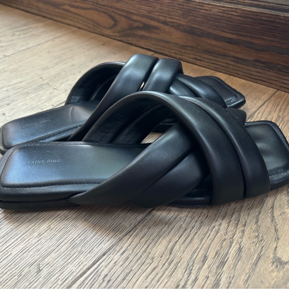 AB sandals in great shape